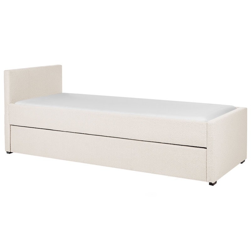 Aneliese Upholstered Storage Bed, Beige