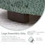 Repose-pieds rembourré avec rangement en bois l 30,1 po Caysey-1118917295