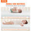 Matelas rectangulaire pour lit de bébé / tout-petit à 2 niveaux Loman