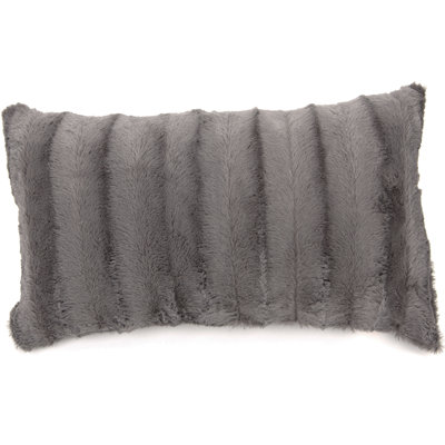 Faux Fur Throw Pillow