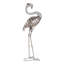 STATUE FLAMINGO GALVANISÉE DEBOUT