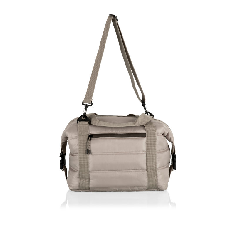 Sac isotherme matelassé lavable et isolant All-Day, Brun