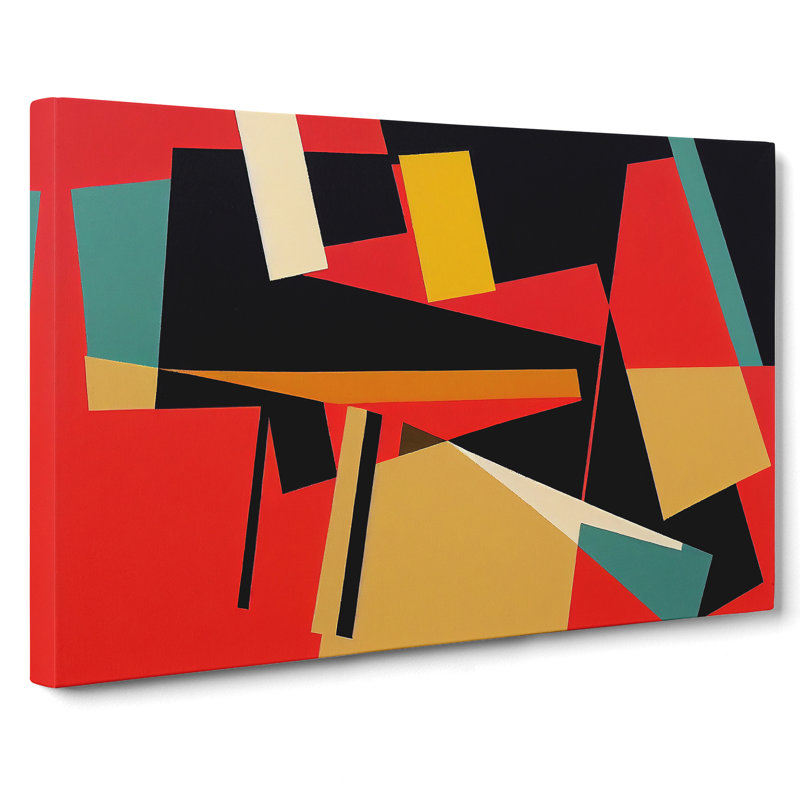 Suprematism Modern Art Vol.2 Abstract - Wrapped Canvas, 35cm H x 50cm W x 3cm D