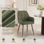 Chenille Fabric Dining Chair-667873209