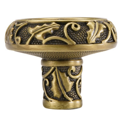ROOKWOOD KNOB IN PLATE