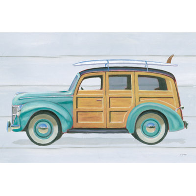 Beach Ride VIII by James Wiens - Wrapped Canvas Painting