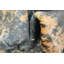 Tapis abstrait délavé 2 x 4 dans des tons de terre subtils