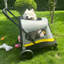 Chariot-poussette pliable pour chien
