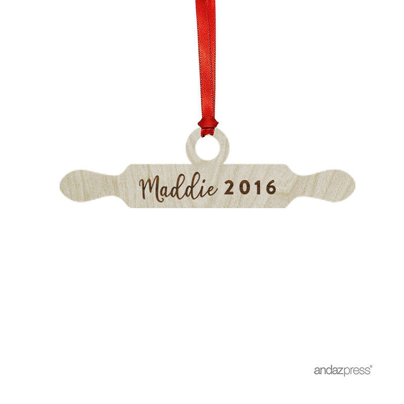 Wood Holiday Shaped Ornament, Yes
