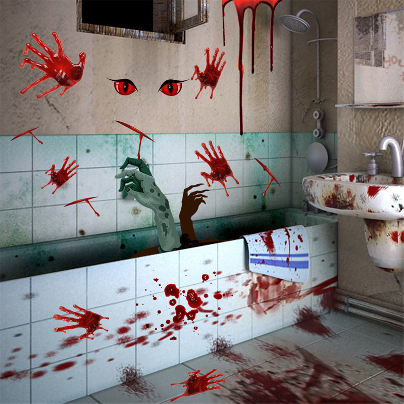 Autocollant mural d'Halloween