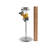 12'' H Pewter Tabletop Candlestick