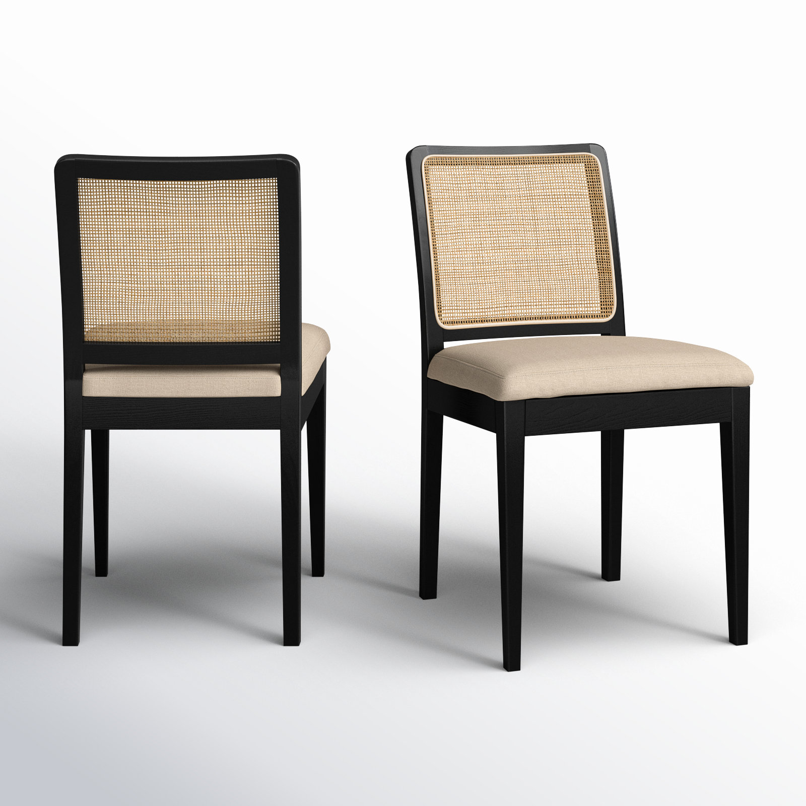 Torrian Dining Chair, Black