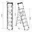 6 - Step Lightweight Folding Step Ladder