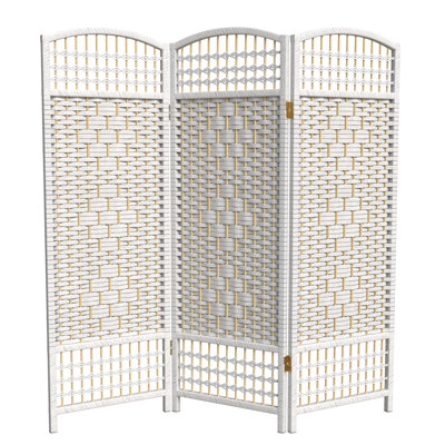 Adelah 4 Ft. Short Folding Screen