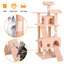 Structure d'escalade pour chat, tour d'arbre à chat avec dispositif anti-basculement