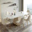 French cream-style sintered stone dining table-1574931804