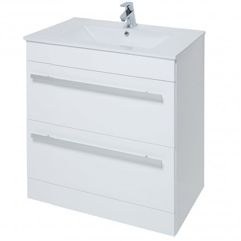 Clifton 800mm Single Bathroom Vanity with Vitreous China Basin