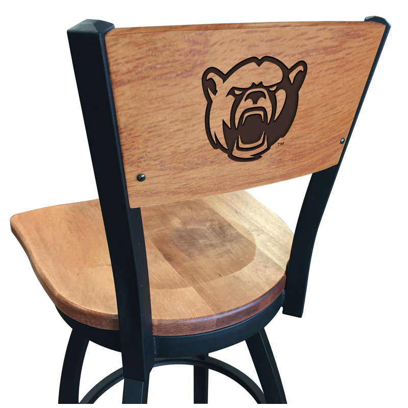 Tabouret tournant NCAA, Érable moyen, Bears de Baylor, Tabouret de comptoir (siège d'une hauteur de 25 p