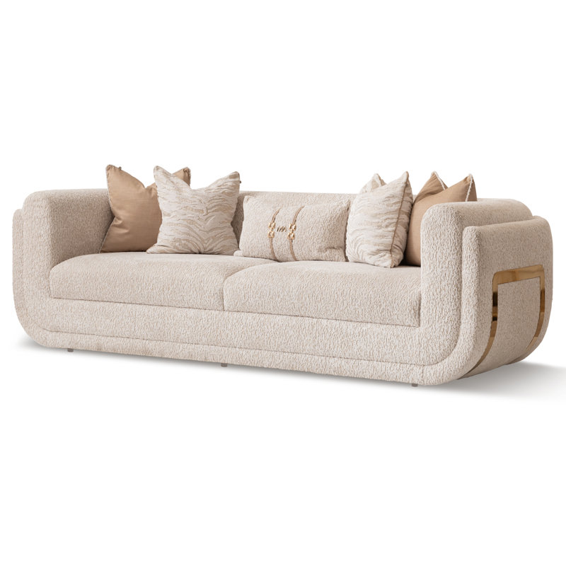 Savannah Breeze Sofa, 31" H x 92" W x 38" D