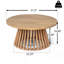 Acacia Wood Patio Coffee Table