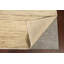 Tapis beige en laine noué à la main de conception unique 4 pi 7 po x 7 pi 11 po New Age