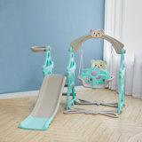 Shoaib Zoomie Kids Plastic Swing Set with 1 Swing(s) , 1 Slide(s)