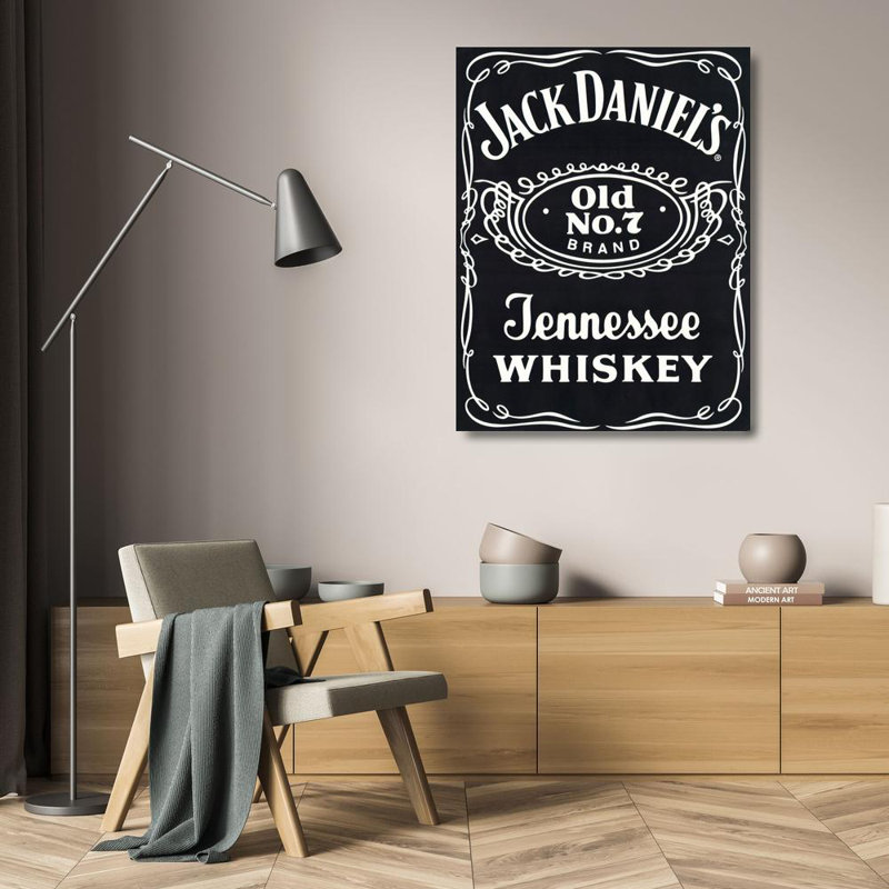 Jack Daniel's (Label), 24" H x 18" W