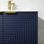 Ensemble de meuble-lavabo autoportant 30 po Modern Blue  -1048447973