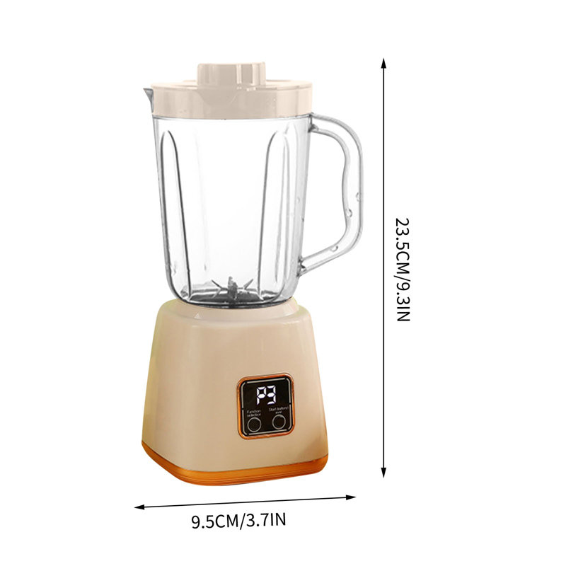 Tasse de mélange pour aliments portative entièrement automatique, White