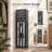 5-Rifle Gun Safe for Home, Compact Gun Cabinet with Electronic Lock, Removable Shelf, Pistol Storage & Adjustable Rifle Rack