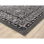 Demico Modern Low Pile Area Rug - Polypropylene Weaving - Jute Backing - Classical Floral Traditional Design Rugs, Grey, -972428955