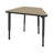 Apex Series Whiteboard Adjustable Trapezoid 1 Students Activity Table-1498758621