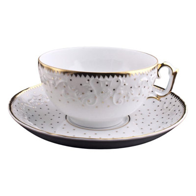 Simply Anna Porcelain Saucer