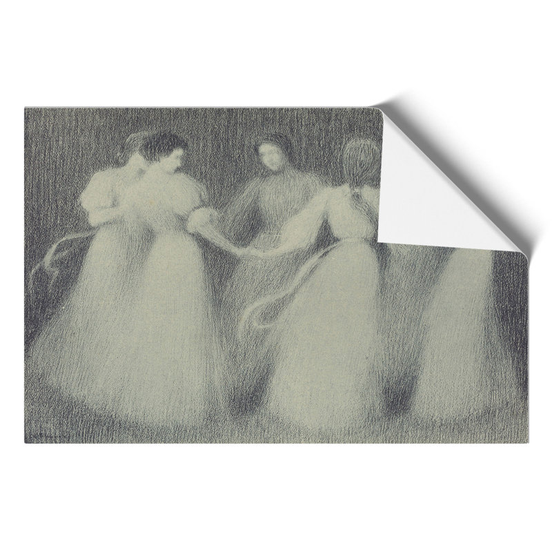 La Ronde by Henri le Sidaner - Frameless Print, 21cm H x 30cm W x 0.1cm D