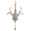 Beveled Arcs 1 - Light Candle Wall Light