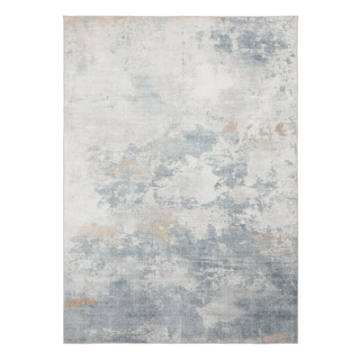 Tapis antidérapant de style abstrait bohémien lavable à la machine, adapté aux animaux de compagnie