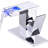 LED 3 Colors Changing Bathroom Waterfall Faucet Vanity Sink Faucet One Hole Single Handle With Drain-104235558