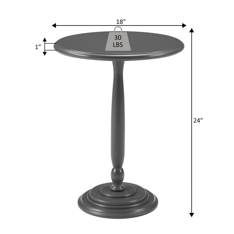 Sophia Spindle Table, Espresso