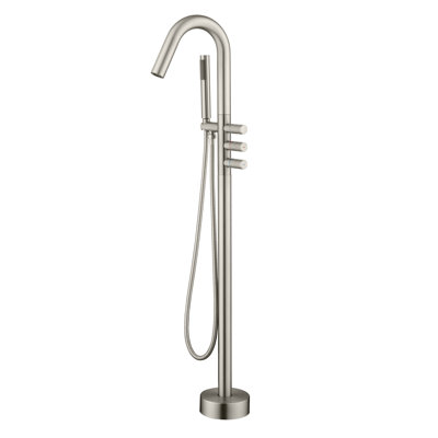 Floor Mounted Tub Spout Faucets