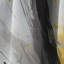 Rideau occultant géométrique Evolving In Yellow Grey II - 1 panneaux-73334074