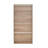 Modern Shoe Cabinet, Light Walnut , 28.7 x 61.8 x 10.2 inches | 100% Melamine Coated Particle Board, Numerous Shelves, Wall-Mountable | Stylish Storage Solution for Entryway, Hallway & Closet