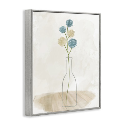 Art simple dans un vase Bud par Kim Allen bg-217