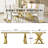 Tashif Metal Dining Table