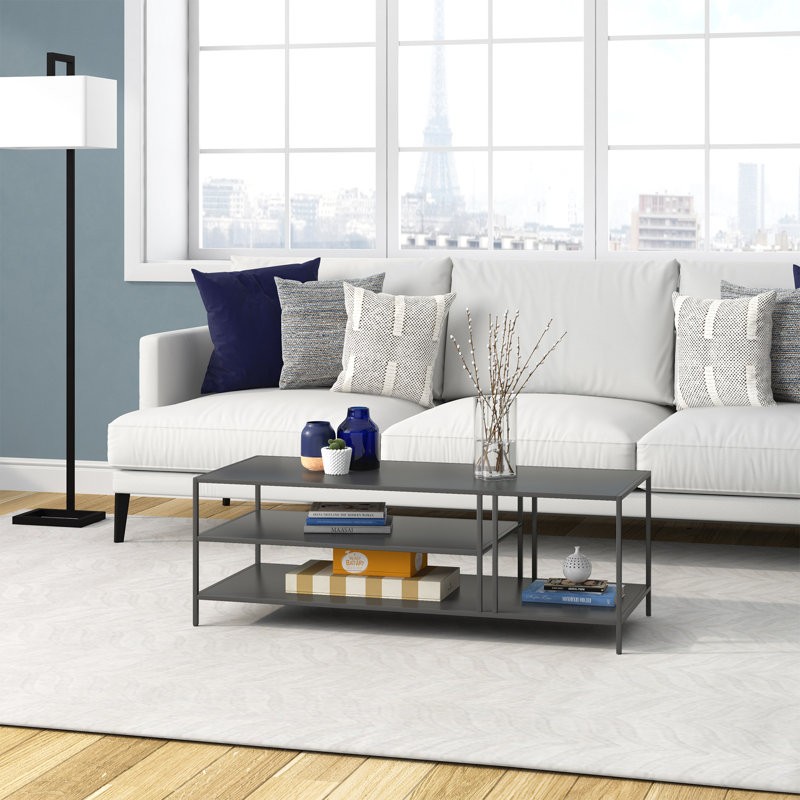 Frame Coffee Table with Storage
