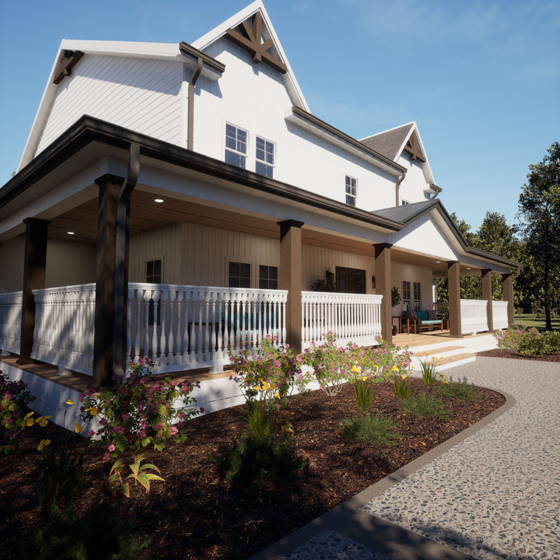 Endurathane 500 Series Winford Baluster, polyuréthane apprêté en usine, H 36 po x l 2,5 po x P 2,5 po