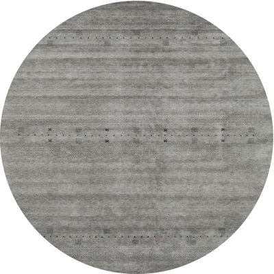 Tapis noir/gris