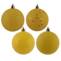 Wayfair | Yellow Christmas Ornaments You\'ll Love in 2024