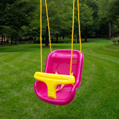 Plastic Bucket Swing with Rope