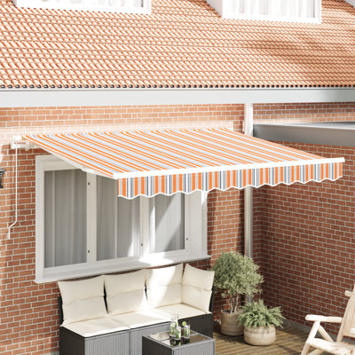 17 Stories Polyester Patio Awning