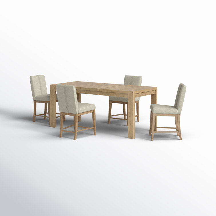 Birch Lane™ Laroche 5 - Piece Extendable Dining Set & Reviews | Wayfair